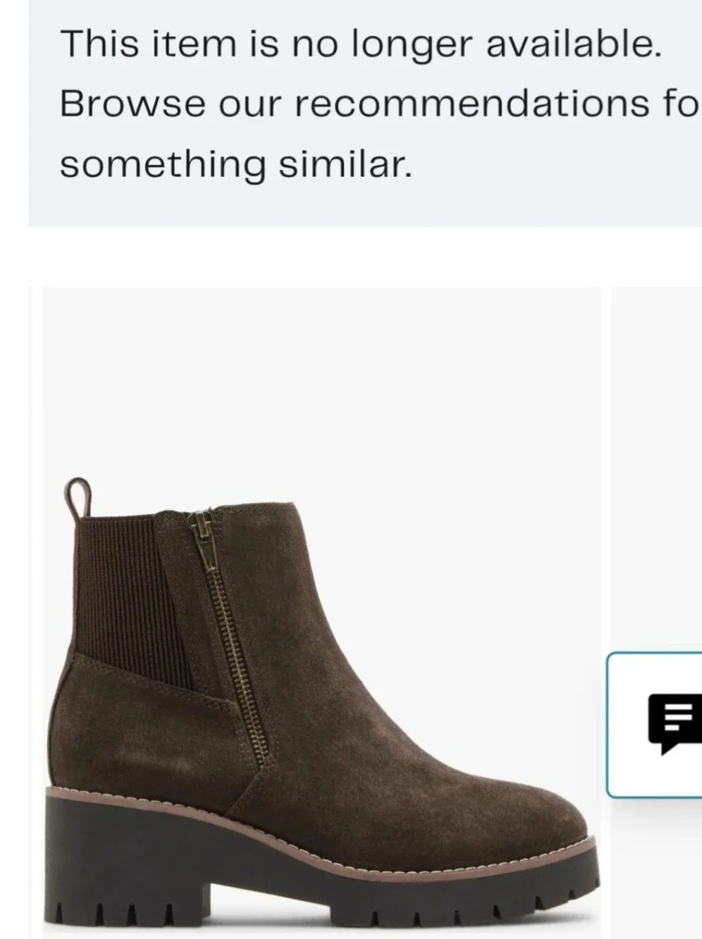 Blondo Damaris Waterproof Suede Booties Color: Taupe, Size: 6.5